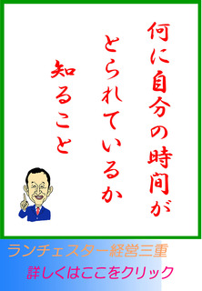 何に自分の時間がとられているか知ること